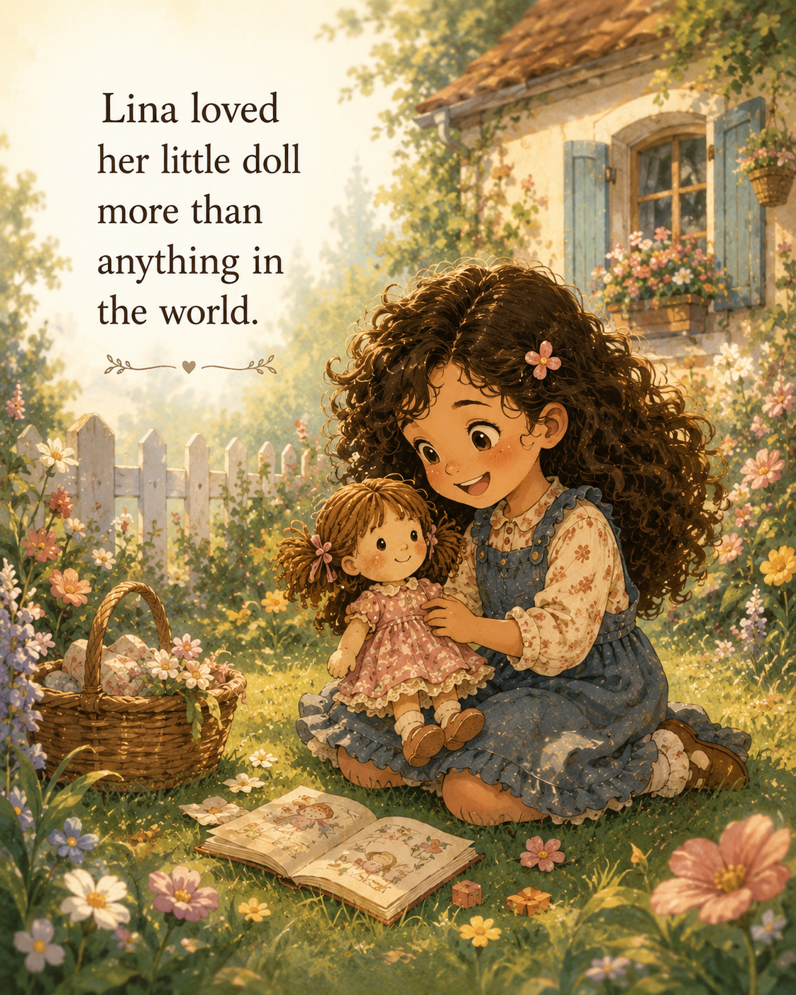 The Lost Doll and the Blue Kite | Printable Kids Reader PDF