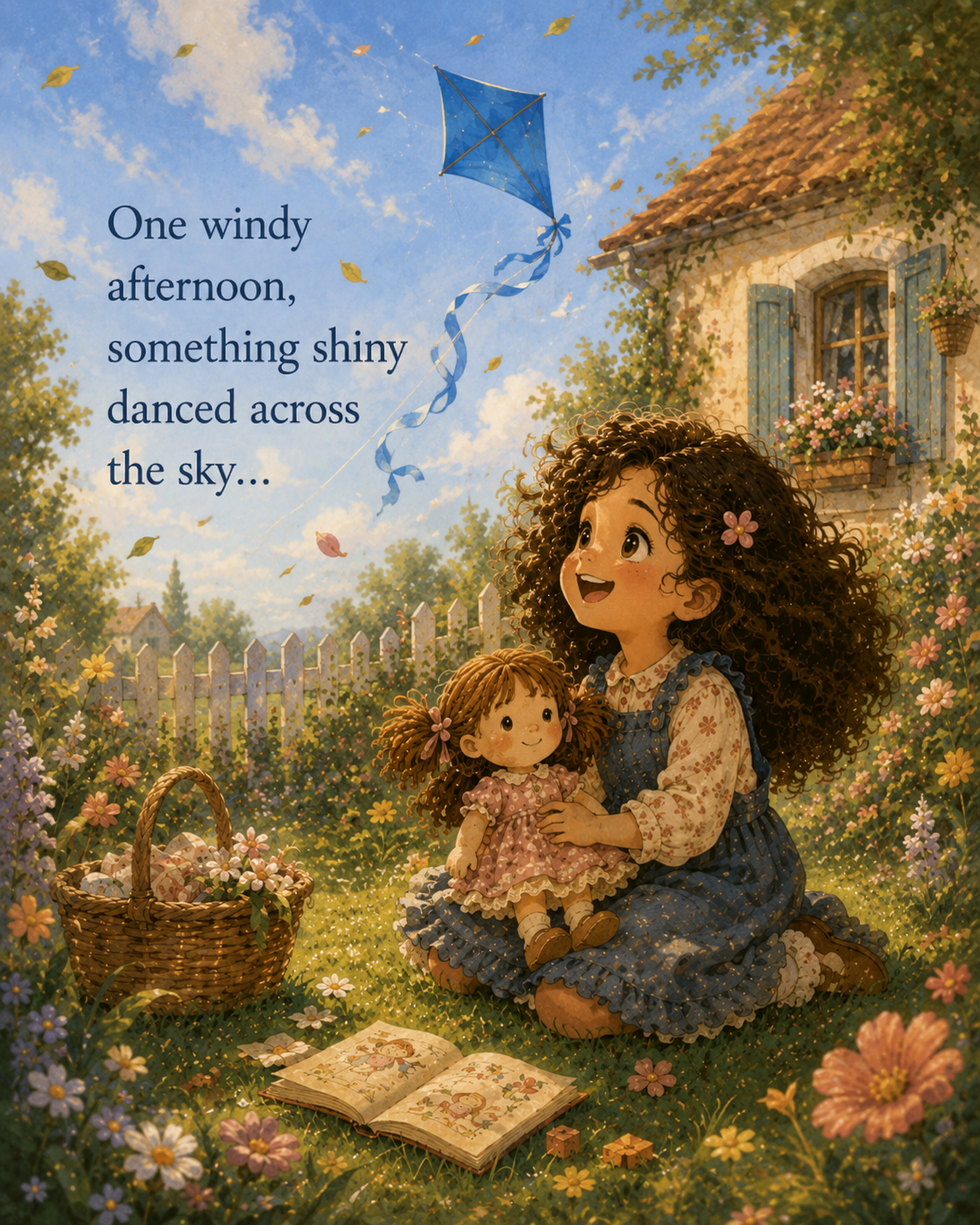 The Lost Doll and the Blue Kite | Printable Kids Reader PDF