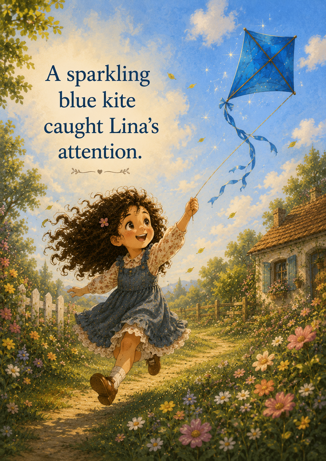 The Lost Doll and the Blue Kite | Printable Kids Reader PDF